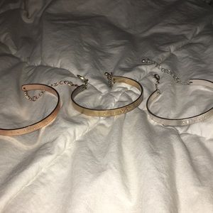Feminist 3 Piece Bracelet Set